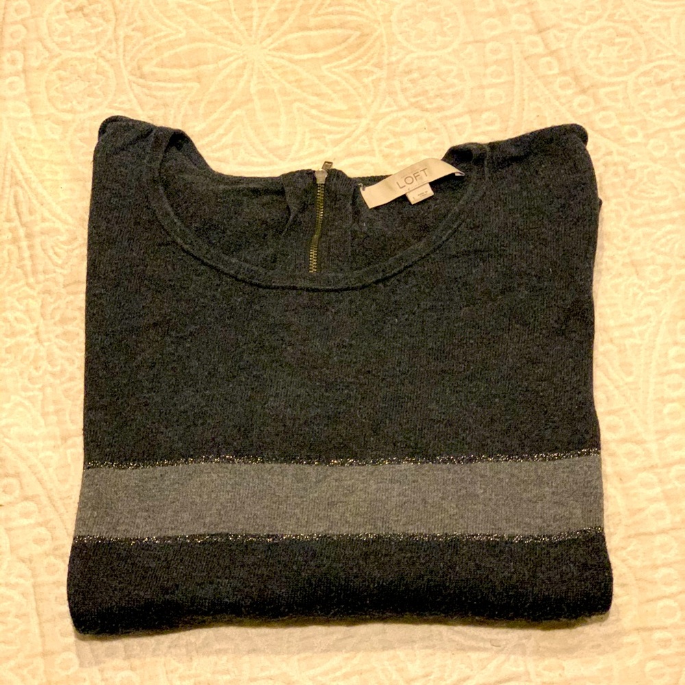 Loft striped sweater